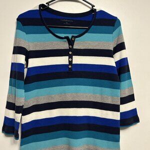 Croft and Barrow - Long Sleeve Top - Size Medium